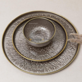 Bricard Duomo Taupe Bordenset 20 CM 6-delig