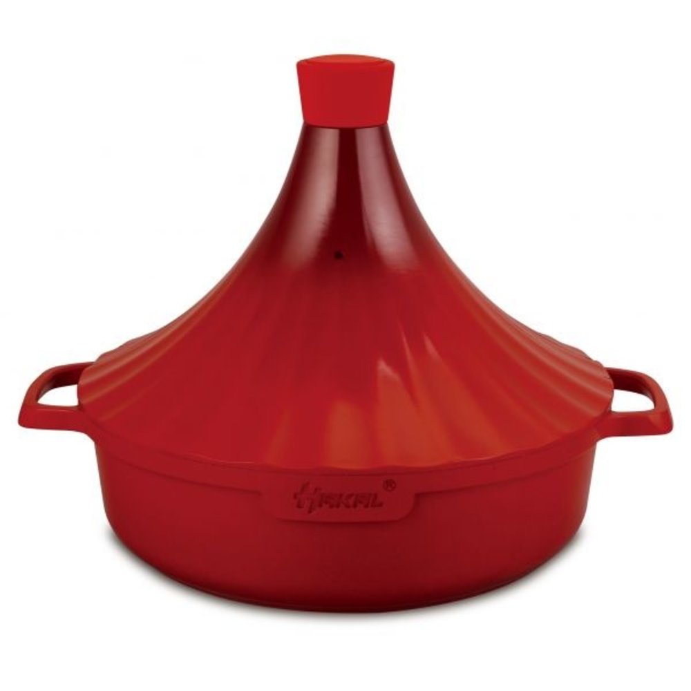 Rode Tajine pan kopen? Keramisch antiaanbaklaag Rood