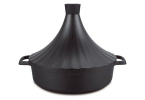 Tajine pan Agadir - Mat zwart