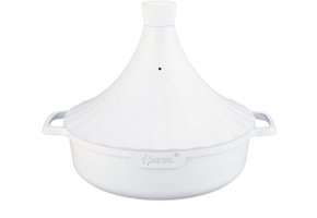 Tajine pan Agadir  - Wit