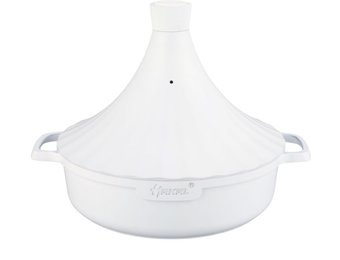 Tajine pan Agadir  - Wit