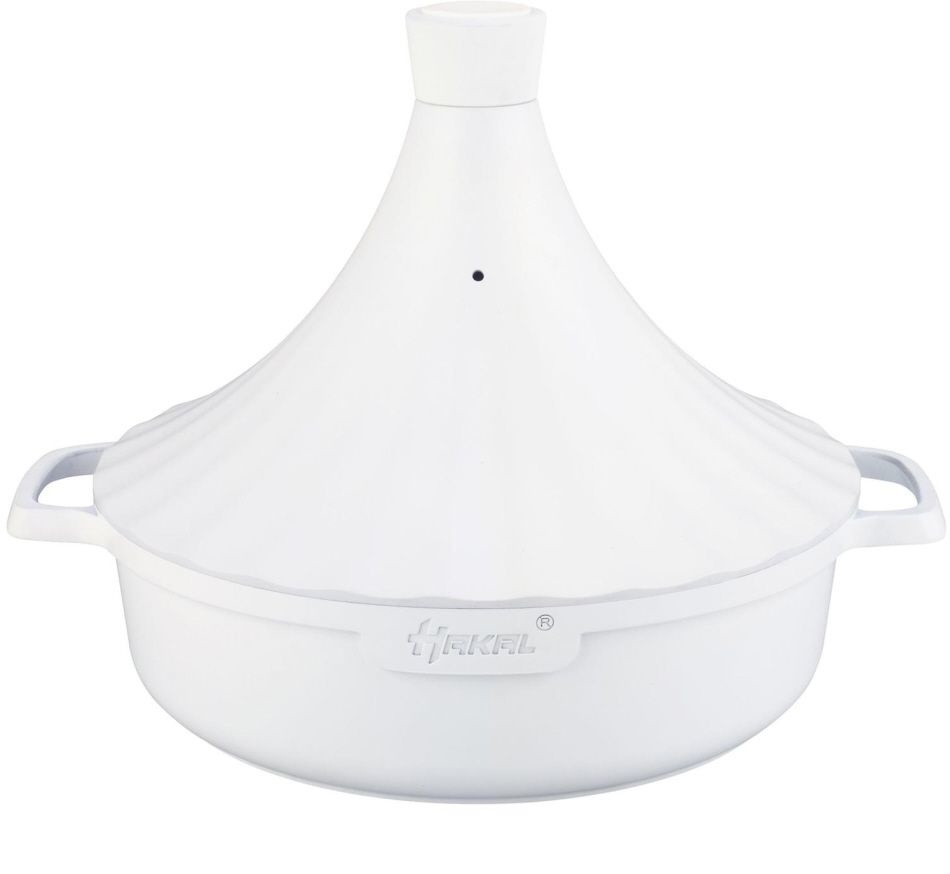 Tajine pan Agadir  - Wit - keramisch - anti-aanbaklaag