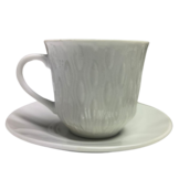 Espressoset - Tears - 12-delig - Wit