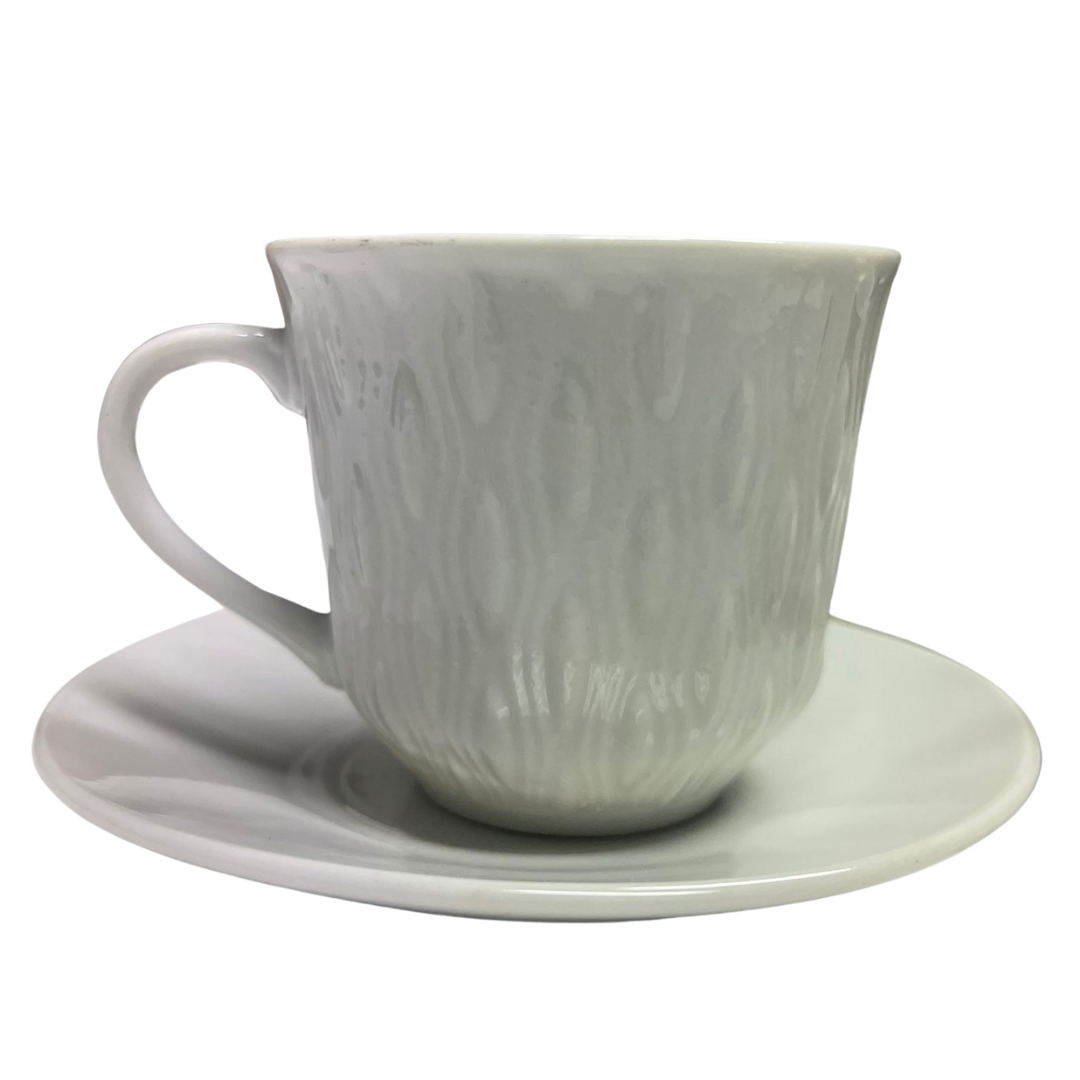 Espressoset - Tears - 12-delig - Wit