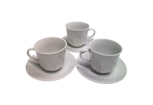 Espressoset - Tears - 12-delig - Wit