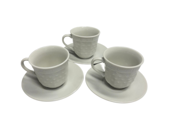 Espressoset - Greece - 12-delig - Wit