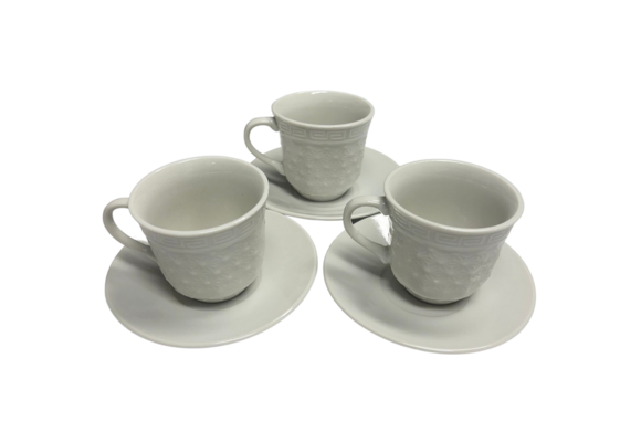 Espressoset - Greece - 12-delig - Wit