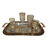 Cocktail glazen Dina Goud - 6 stuks