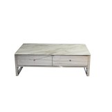 Salontafel Aspen Zilver 130 x 70 cm