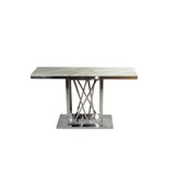 Sidetable / Dressoir Aspen Zilver 140 x 40 x 75 cm