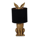 Konijnlamp Harig  tafellamp - Hiding Bunny