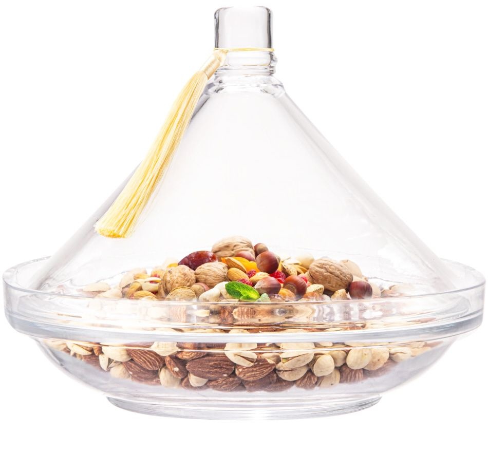 Glazen Tajine pan - hittebestendig - 28 cm