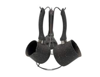 Graniet Koffie pot - set van 3 - Hascevher