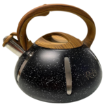 Fluitketel / Theeketel Rozenberg | 3 Liter | Zwart