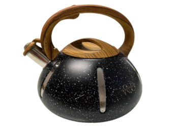 Fluitketel / Theeketel Rozenberg | 3 Liter | Zwart