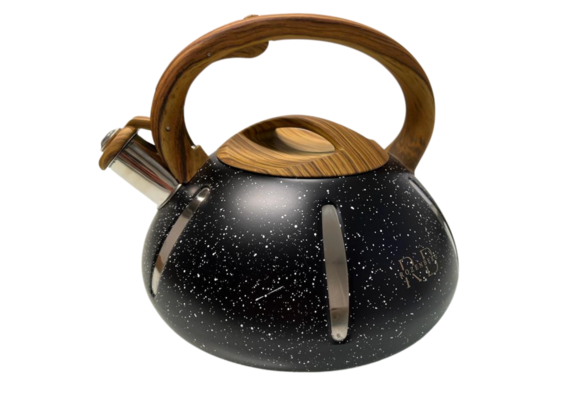 Fluitketel / Theeketel Rozenberg | 3 Liter | Zwart