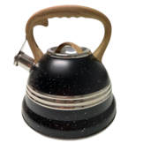 Fluitketel / Theeketel Rozenberg 2 | 3 Liter | Zwart