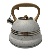 Fluitketel / Theeketel Rozenberg 2 | 3 Liter | Wit