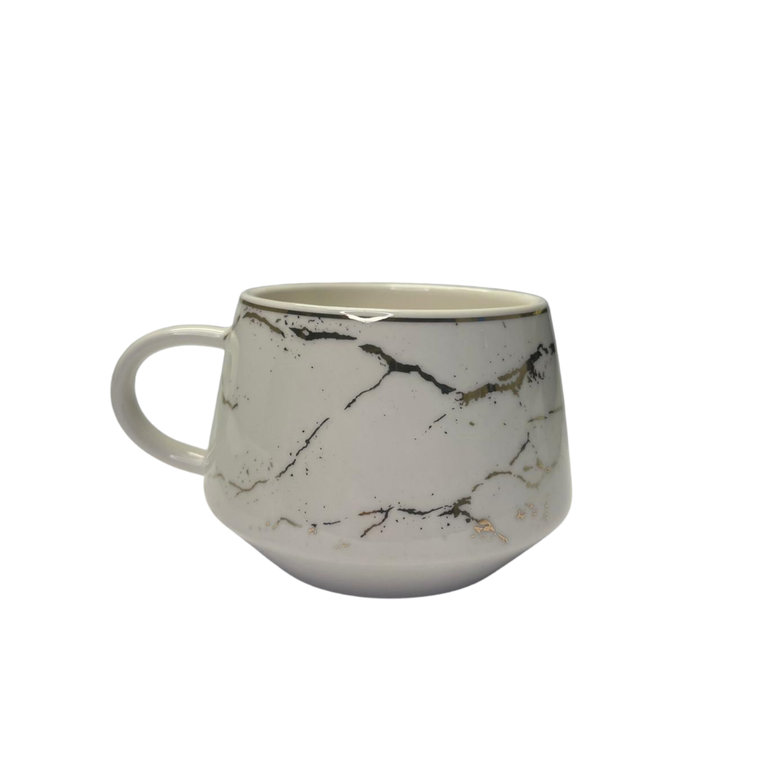 Koffiesetje - Love - 3-delig - Wit / Goud