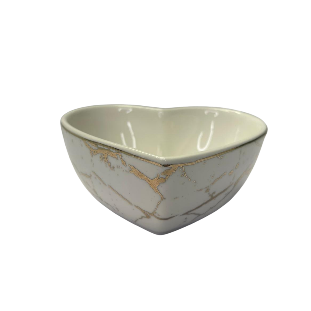 Koffiesetje - Love - 3-delig - Wit / Goud