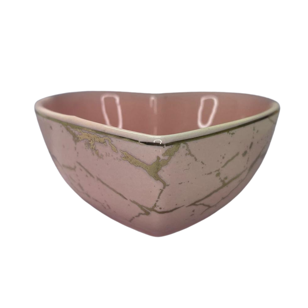 Koffiesetje - Love - 3-delig - Roze / Goud