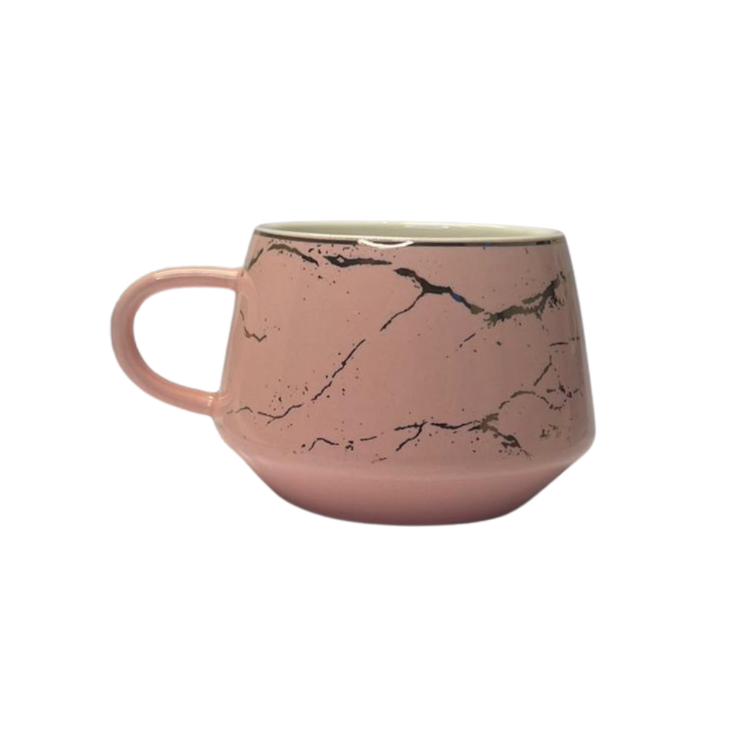 Koffiesetje - Love - 3-delig - Roze / Goud