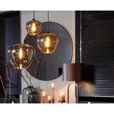 Hanglamp Apples Smoke glas  3 lichts