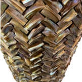 Opgemaakte Schelpenvaas - Visgraat - Eric Kuster Style