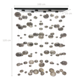 Hanglamp Bubbles Smoke glas  - Eric Kuster Stijl