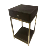 Bijzettafel - Black Bonito - visgraat look