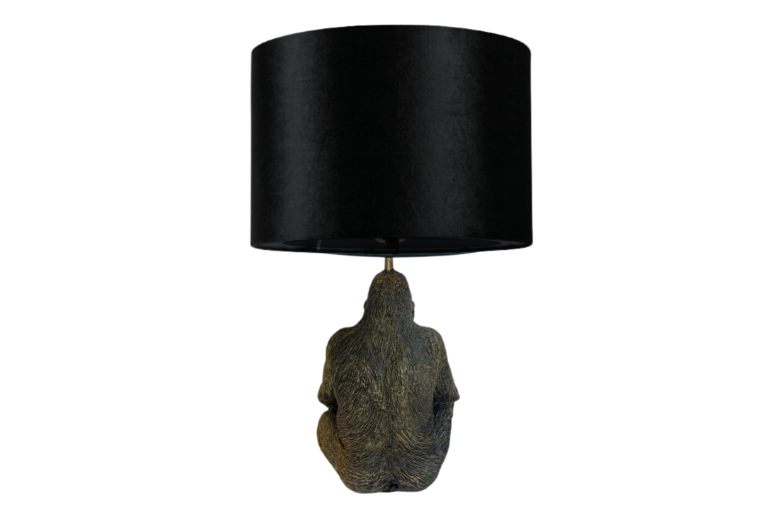 Gorilla lamp - Tafellamp incl. Lampenkap