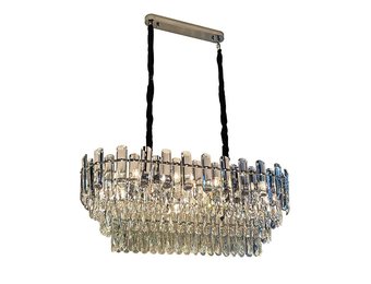 Hanglamp Almyer - Chrome - Ovaal