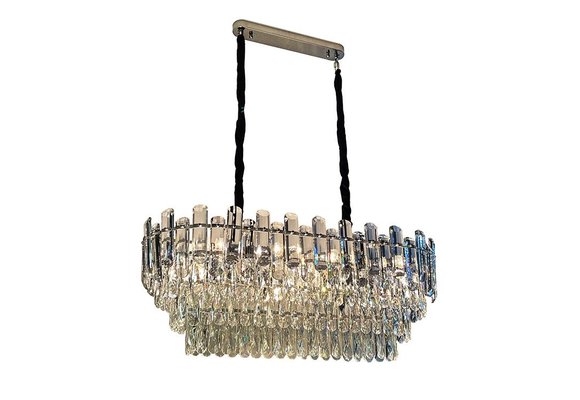 Hanglamp Almyer - Chrome - Ovaal