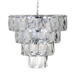 Hanglamp Jada - Zilver - 45 cm Ø