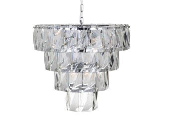 Hanglamp Jada - Zilver - 45 cm Ø