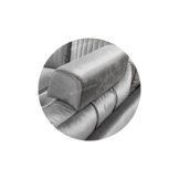 U-Bank Scott - Ronde Lounge - Incl. hoofdsteun - Emerald 808