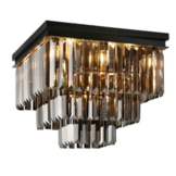 Plafondlamp Joly - Smoke - 50x50 cm