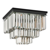 Plafondlamp Joly - Smoke - 50x50 cm