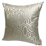 Kussen Majestic - 45 cm - Zilver kleur