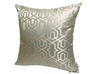 Kussen Majestic - 45 cm - Zilver kleur