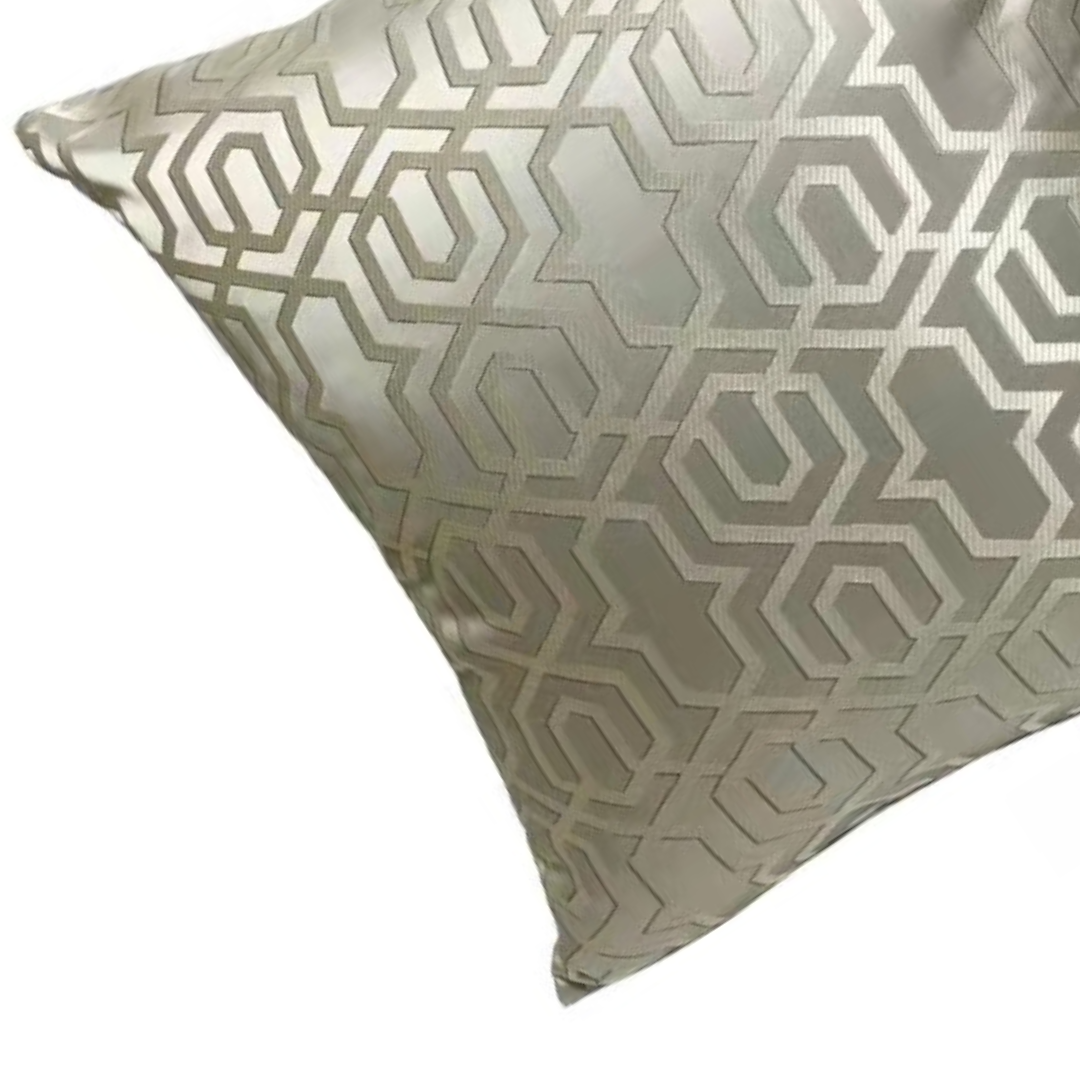 Kussen Majestic - 45 cm - Zilver kleur