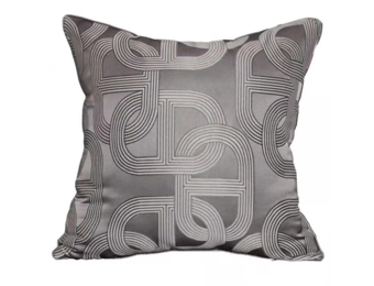 Kussen Mansour - 45 cm - Grijs