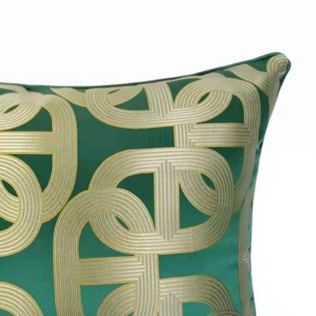 Kussen Mansour - 45 cm - Groen