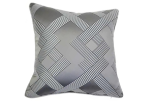 Kussen Ritz I - 45 cm - Grijs