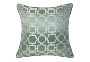 Kussen Pentagon - 45 cm - Lichtgroen