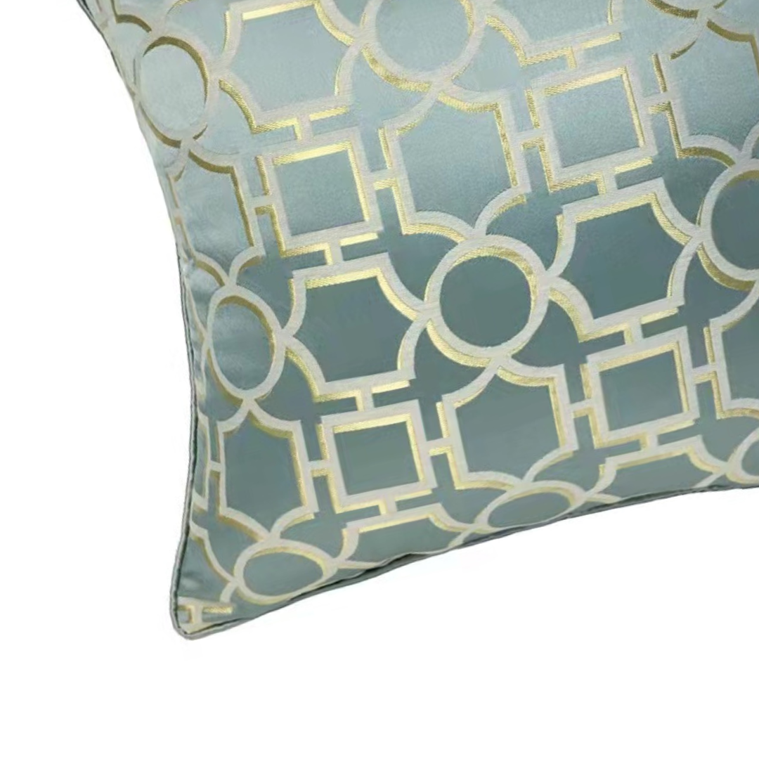 Kussen Pentagon - 45 cm - Lichtgroen