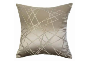 Kussen Triangle - 45 cm - Bruin