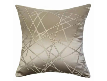 Kussen Triangle - 45 cm - Bruin