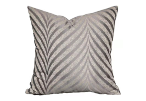 Kussen Leaves - 45 cm - Bruin