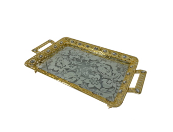 Dienblad Crystal Goud - 30 x 50 cm